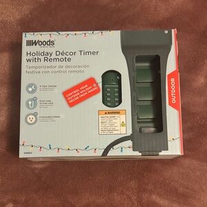 Holiday Décor Timer with Remote